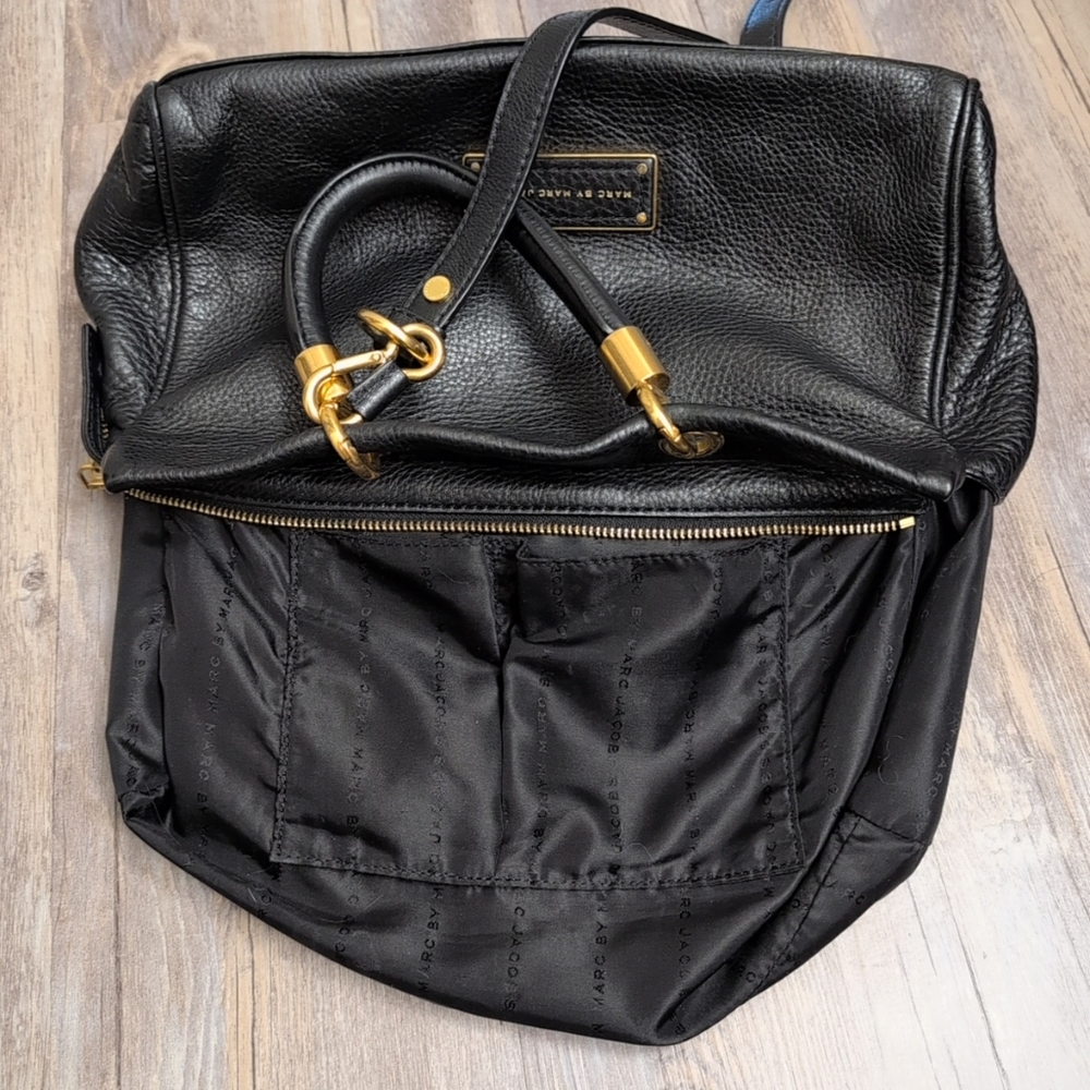 Marc Jacobs Black Leather Handbag - Picture 10 of 11